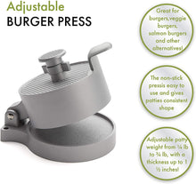 Load image into Gallery viewer, Cuisinart CABP-300 Adjustable Burger Press, Makes 1/4lb to 3/4lb Patties
