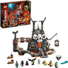Load image into Gallery viewer, LEGO NINJAGO Skull Sorcerer’s Dungeons 71722 Dungeon Playset Building Toy for Kids Featuring Buildable Figures