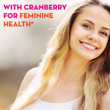 Load image into Gallery viewer, Align Women&#39;s Prebiotics + Probiotics Supplement Gummies, 50 Count, Digestive Health with Cranberry for Feminine Health