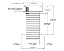 Load image into Gallery viewer, 7 inch Diameter Keepa Vent an Aluminum Roof Vent for Flat Roofs