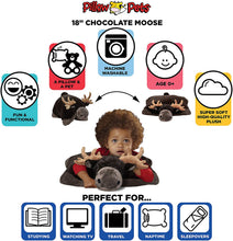 Load image into Gallery viewer, Pillow Pets Wild Moose Stuffed Animal Plush Toy 18 Inches