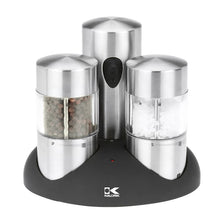 Load image into Gallery viewer, Kalorik Rechargeable Salt and Pepper Grinder Set