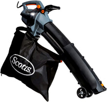 Load image into Gallery viewer, Scotts Outdoor Power Tools BVM23014S 14-Amp 3-in-1 Corded Electric Blower/Vac/Mulcher, Black/Grey