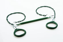 Load image into Gallery viewer, Standard Trapeze bar W/Rings - Green, One Size