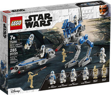 Load image into Gallery viewer, LEGO Star Wars 501st Legion Clone Troopers 75280 Building Kit, Cool Action Set for Creative Play and Awesome Building; Great Gift or Special Surprise for Kids, New 2020 (285 Pieces)