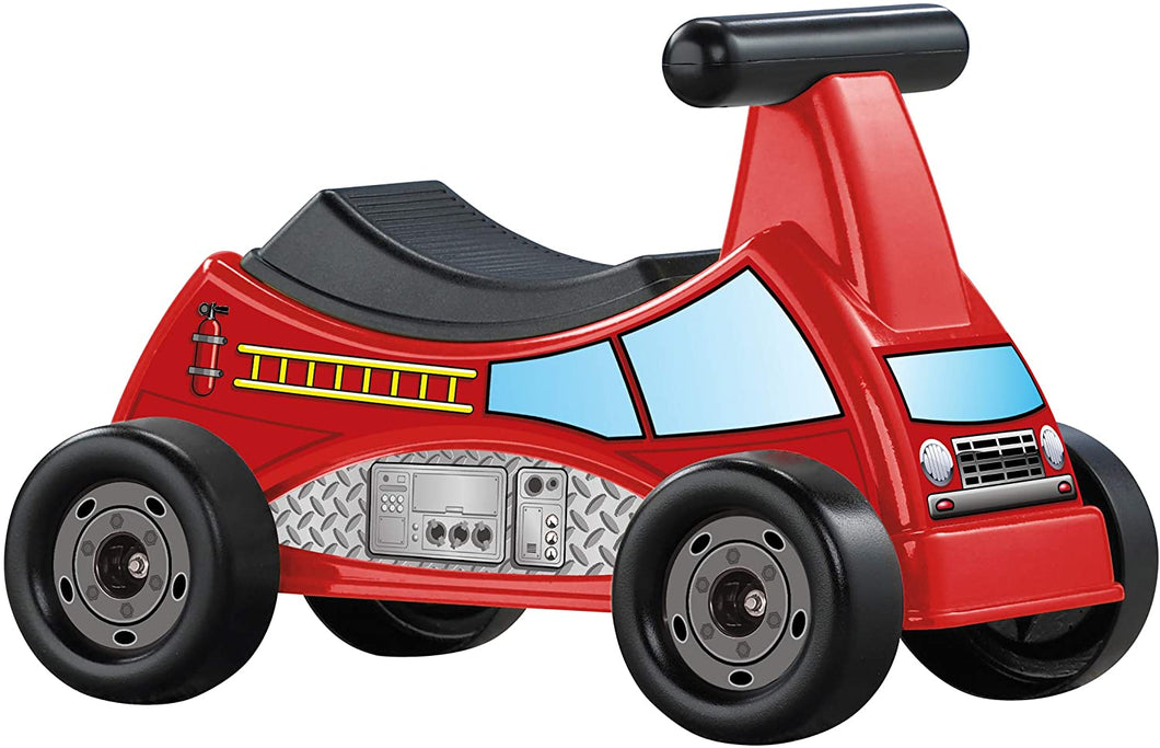 American Plastic Toys Fire Truck Ride-On