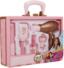 Load image into Gallery viewer, Disney Princess Style Collection Travel Hair Tote Playset
