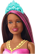Load image into Gallery viewer, Barbie Dreamtopia Sparkle Lights Mermaid, Brunette