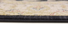 Load image into Gallery viewer, Unique Loom Edinburgh Collection Oriental Traditional French Country Black Area Rug (5' x 8')