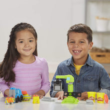 Load image into Gallery viewer, Play-Doh Wheels Crane &amp; Forklift Construction Toys with Non-Toxic Cement Buildin' Compound Plus 2 Additional Colors