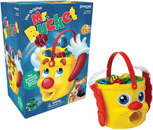 Load image into Gallery viewer, Mr. Bucket Game -- The Spinning &amp; Moving Bucket of Fun! by Pressman