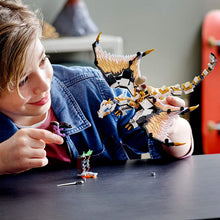 Load image into Gallery viewer, LEGO NINJAGO Wu’s Battle Dragon 71718 Ninja Battle Set Building Kit Featuring Buildable Figures, New 2020 (321 Pieces)