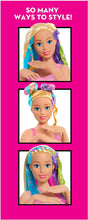 Load image into Gallery viewer, Barbie Rainbow Sparkle Deluxe Styling Head - Blonde Hair
