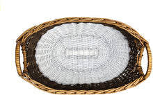 Load image into Gallery viewer, Handcrafted 4 Home GLNY1006 Tall Curved Modern Wicker Basket