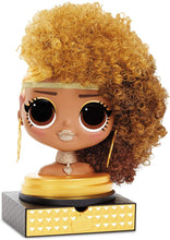 Load image into Gallery viewer, L.O.L. Surprise O.M.G. Styling Head Royal Bee with Stick-On Hair for Endless Styles
