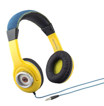 Load image into Gallery viewer, Despicable Me Minions Kid Friendly Headphones with Built in Volume Limiting Feature for Safe Listening
