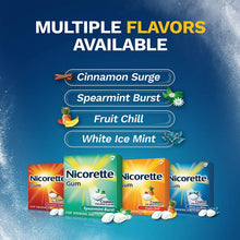Load image into Gallery viewer, Nicorette 4mg Nicotine Gum to Quit Smoking, White ice Mint, 160 Count (Pack of 1)