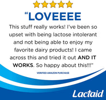 Load image into Gallery viewer, Lactaid Fast Act Lactose Intolerance Relief Caplets with Lactase Enzyme