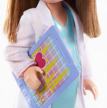 Load image into Gallery viewer, Barbie Chelsea Can Be Playset with Brunette Chelsea Doctor Doll (6-In/15.24-cm), Clipboard, EKG Reader, Band-Aid Stickers,2 Medical Tools, Teddy Bear, Great Gift for Ages 3 Years Old &amp; Up