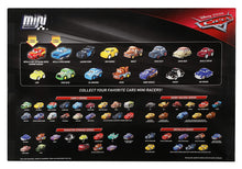 Load image into Gallery viewer, Disney Cars Diecast Mini Racers Variety 15-pack Including First-Look Metallic Rust-Eze Racing Center Lightning McQueen and Metallic Intro Ramone plus Jackson Storm, Cruz Ramirez, Mater, Smokey, 9 More
