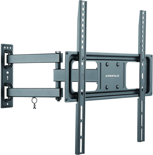 Emerald Full Motion TV Wall Mount Bracket for 32-55in TVs (8532) Universal Mount for LG Samsung Sony 32 48 55 inch Tv's (as Well as Other Larger Tv's That go up to 70 Inches)