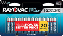 Load image into Gallery viewer, Rayovac AAA Batteries, Alkaline Triple A Batteries