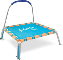 Load image into Gallery viewer, Pure Fun 38-inch Kids Jumper Bungee Trampoline with Handrail, Ages 3 To 7
