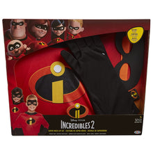Load image into Gallery viewer, The Incredibles 2 Incredibles Dress up Set-Shirt with Logo, Gloves &amp; Eye Mask