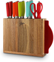 Load image into Gallery viewer, Fiesta 12-pc. Silcone Cutlery Set With Block
