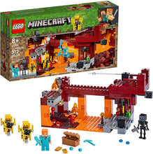 Load image into Gallery viewer, LEGO Minecraft The Blaze Bridge 21154 Building Kit (372 Pieces)