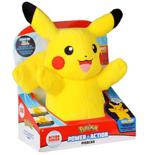 Load image into Gallery viewer, Pokemon Plush, Power Action Interactive Pikachu - Comes with Movement Sensors, Lights and Sounds