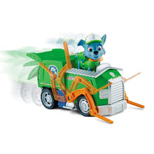 Load image into Gallery viewer, Paw Patrol Rocky's Recycling Truck, Vehicle and Figure