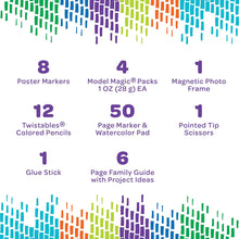 Load image into Gallery viewer, Crayola Math Learning Games for Kids, Grades 3, 4, 5, Homeschool Supplies for at Home Learning