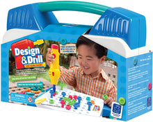 Load image into Gallery viewer, Educational Insights Design &amp; Drill Take-Along Toolkit - STEM Learning with Toy Drill
