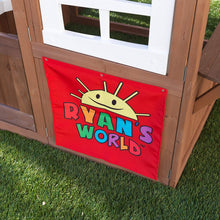 Load image into Gallery viewer, KidKraft Ryan's World Outdoor Playhouse 59.3" x 58" x 64.8", Brown