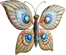 Load image into Gallery viewer, Sunjoy D110007900 Gidley Decorative Butterfly and Dragonfly Wall Art, Multi-Color