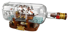 Load image into Gallery viewer, LEGO Ideas Ship in a Bottle 21313 Expert Building Kit Model Ship, Collectible Display Set and Toy for Adults (962 Pieces)