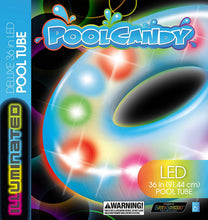 Load image into Gallery viewer, Pool Candy Deluxe Illuminated Water Tube with Handles