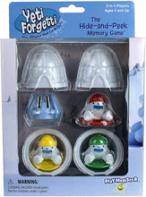 Load image into Gallery viewer, PlayMonster Yeti Forgetti -- The Hide &amp;-Peek Memory Game