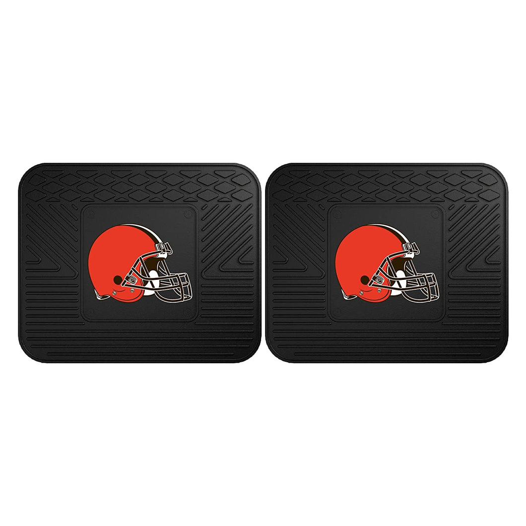 FANMATS 12354 NFL - Cleveland Browns Utility Mat - 2 Piece