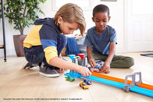 Load image into Gallery viewer, Hot Wheels Double Loop Dash Drag Racing with 2 Vehicles Playset