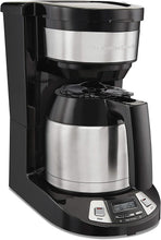 Load image into Gallery viewer, Hamilton Beach 8 Cup Programmable Coffee Maker with Thermal Carafe, Black (46240)