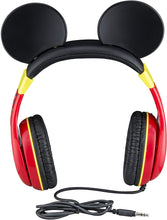 Load image into Gallery viewer, eKids Mickey Mouse Kids Headphones for Kids Adjustable Stereo Tangle-Free 3.5Mm Jack Wired Cord Over Ear Headset for Children Parental Volume Control Kid Friendly Safe Perfect for School Home Travel