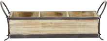 Load image into Gallery viewer, Deco 79 54419 Wood Metal Tray 22&quot; W, 8&quot; H