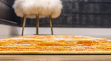 Load image into Gallery viewer, Unique Loom Sofia Collection Traditional Vintage Orange Runner Rug (2' x 10')