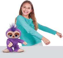 Load image into Gallery viewer, Pets Alive Fifi the Flossing Sloth Purple - 11" Interactive Animal Dancing Robotic Plush Toy with 3 Songs, Floss Dance, Adorable Gift, Party Plush Toy Kids Ages 3+