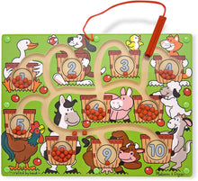 Load image into Gallery viewer, Melissa &amp; Doug Magnetic Number Maze