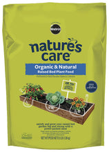 Load image into Gallery viewer, Nature's Care Organic &amp; Natural Raised Bed Plant Food