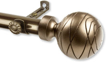 Load image into Gallery viewer, Rod Desyne Arman Curtain Rod 3/4 inch Dia Single Set