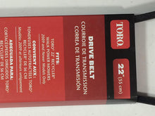 Load image into Gallery viewer, Toro 38990 Drive Belt FWD, Brown/A